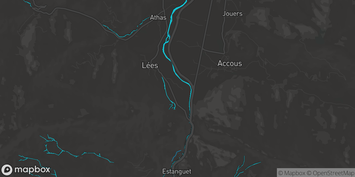 Le Gave d'Aspe (Lées-Athas, Pyrénées-Atlantiques, France)